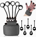 VAKTAVYA Finger Gripper Exerciser Grip Strength Training Equipment Stretcher Strengthener Exercise Tool Resistance Bands For Han
