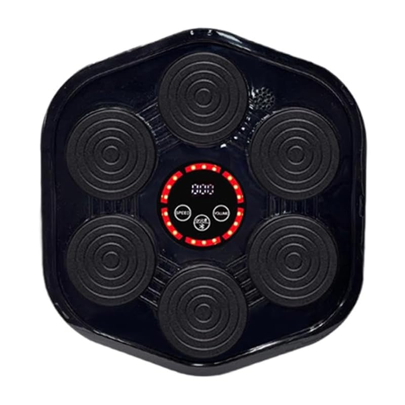 Drumstone   , Music Boxing Machine With Gloves, Led Punch Training Equipment For Cardio Exercise And Stress Relief Workout