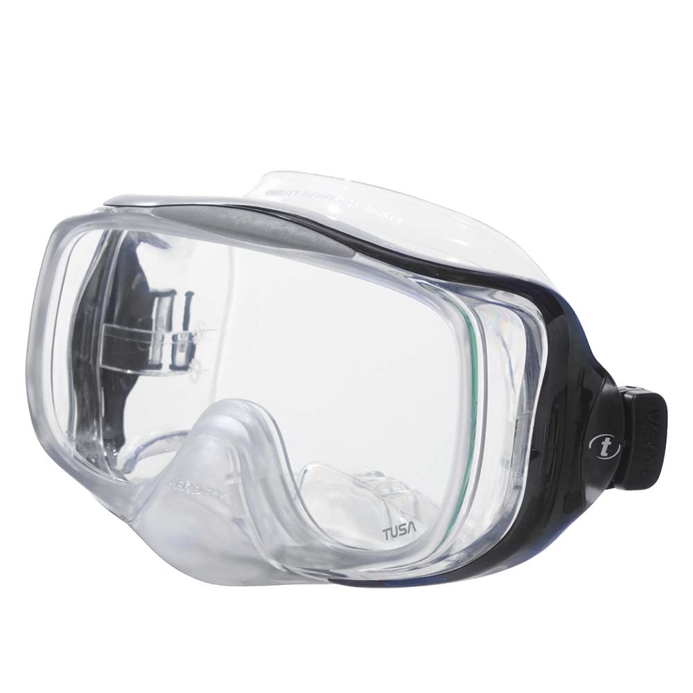 Tusa M-32 Imprex 3D Hyperdry Scuba Diving Mask, Black