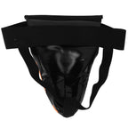 Spyminnpoo Children Groin Protector, Graffiti Jockstrap Groin Guard Gear For Boxing Sanda Taekwondo Muay Thai Training (Black)