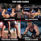 MhIL Workout Gloves for Men - Comfortable Gym Gloves for Men with Enhanced Grip for Safety and Hand Protection - Weight Lifting