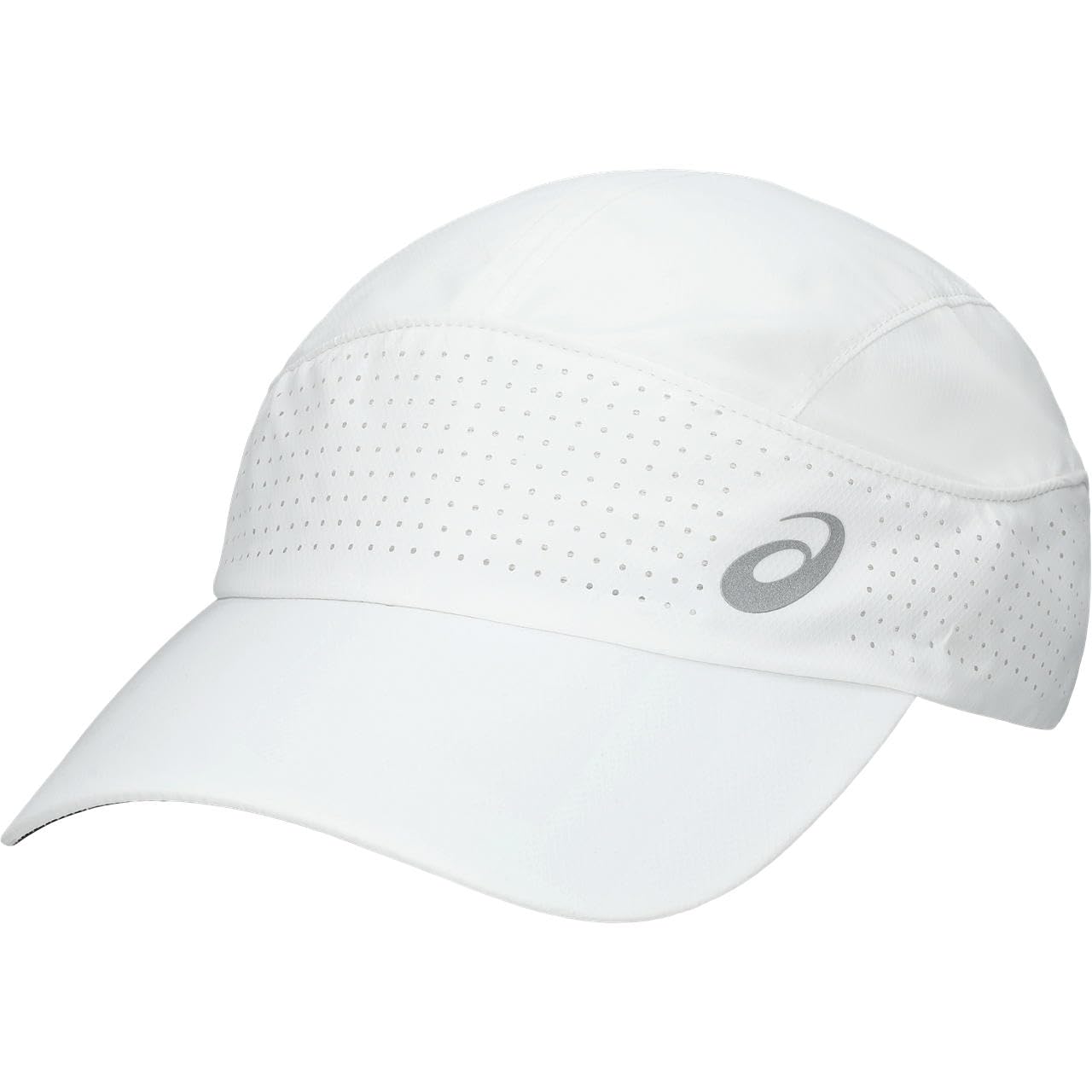 Asics Unisex Brilliant White Running Light Woven Cap  L (3013B124.100)