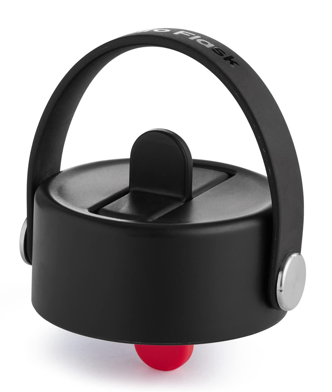 Wide Mouth Flex Straw Cap, Black - Wfs001