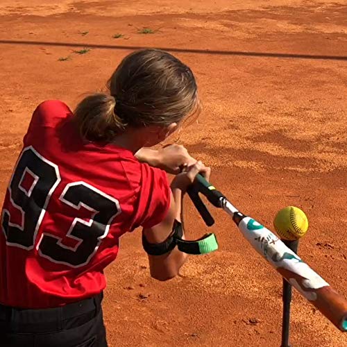 Swingrail Baseball/Softball Swing Trainer Aid (2-Pack) Equipment For Batting And Hitting