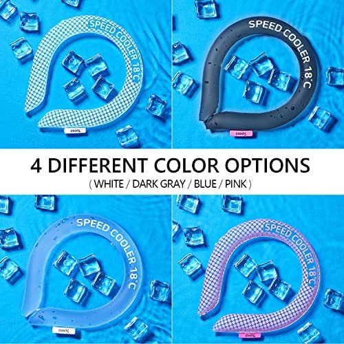 Speedusa Insta Speed Neck Coolers (2-Pack) (Pinkdot & Darkgray)