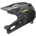 ABUS YouDrop Youth Mountain Bike Helmet - Bicyle Safety Certified, Removable Chin Guard, Designed for Kids (Velvet Black, One Si