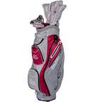 Tour Edge Moda Silk Womens Golf Set-Silver-Ruby-Rh, Regular (Sisrgl11.B)