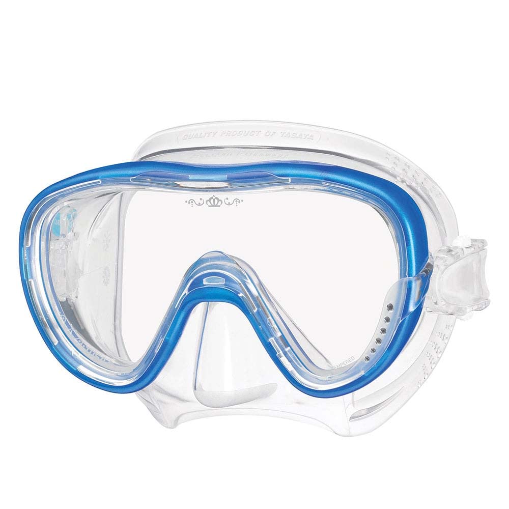 Tusa M-1002 Freedom Tina Scuba Diving Mask, Fishtail Blue