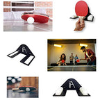 Iron American Elite Ping Pong And Table Tennis Storage Rack, Made In Usa - 1.375 Inch Slot For Balls And 3.25 Inch Slot For Padd