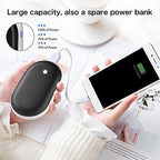 Electric Hand Warmer Rechargeable/ 5200 Mah Portable_Charger (Black)