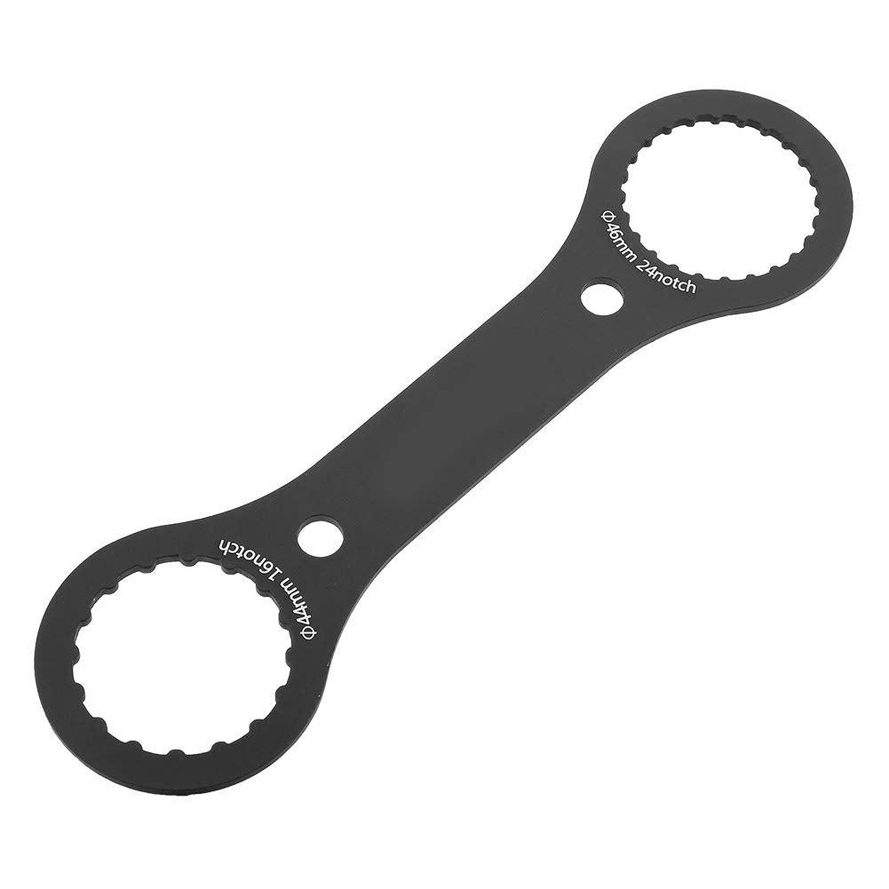 Ejoyous Bike Bottom Bracket Wrench, Aluminium Alloy Bicycle Bracket Spanner Hollow Crankset Install Disassemble Tool Cycling Acc