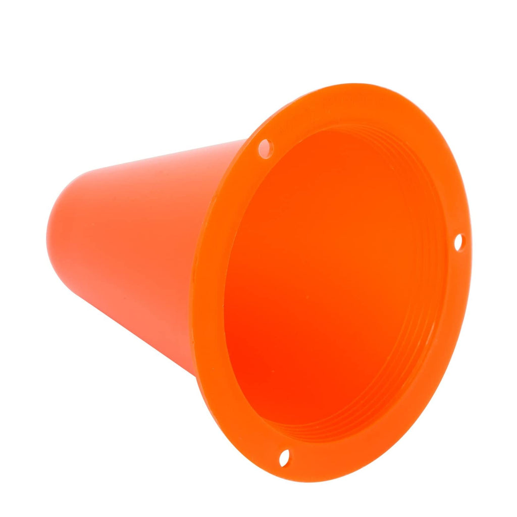 Juvale 50 Pack Mini Cones For Classroom, Small Sports Markers For Soccer, Playground (Orange, 3 In)