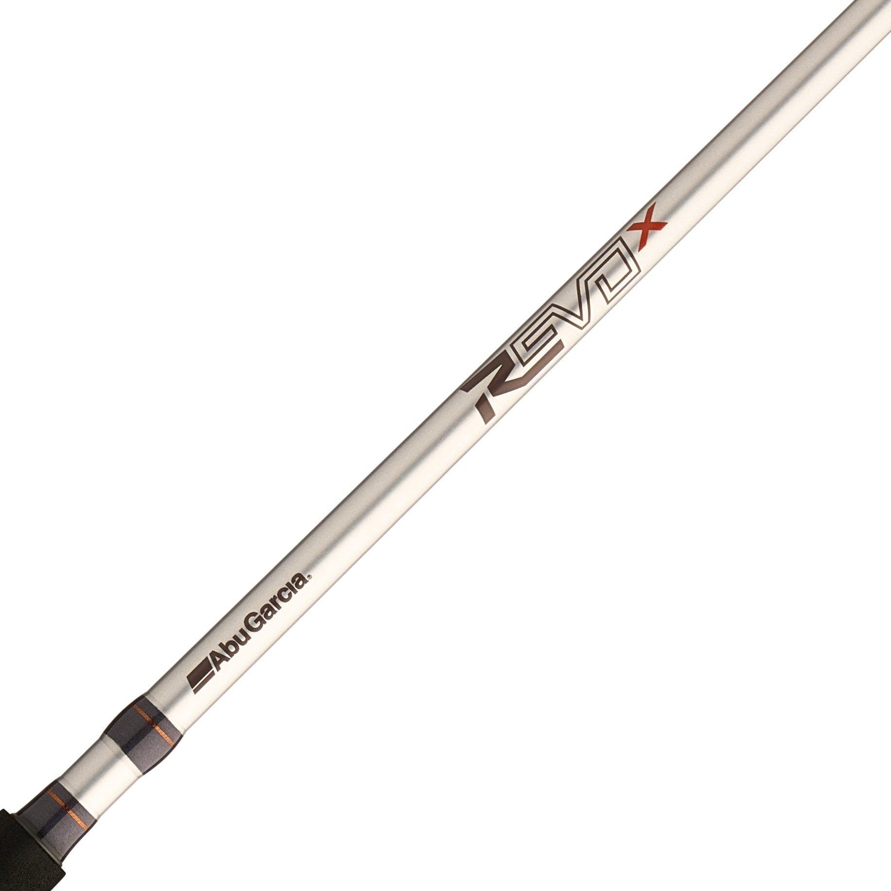 Abu Garcia Revo X Low Profile Baitcast Reel And Fishing Rod Combo