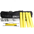 E-Z Airzone - Tennis Target System & Training Aid | Portable & Lightweight | Net Adjusts Up To 7 Ft | Quick Set-Up No Tools Need