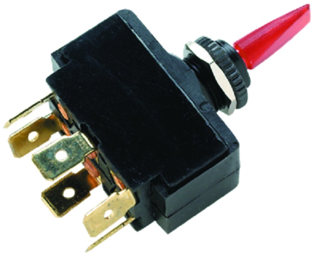 Illuminated 3 Position Toggle Switch (ON-Off-ON)