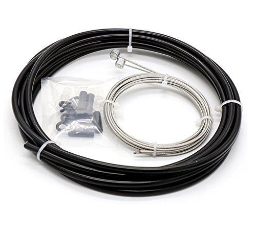 Star-Art Brake Cable Housing Kit Set For Road Mountain Bicycle Cycling, Package Includes: 2 Pcs 1.8M Brake Cables, 1 Pcs 3M Brak