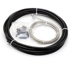 Star-Art Brake Cable Housing Kit Set For Road Mountain Bicycle Cycling, Package Includes: 2 Pcs 1.8M Brake Cables, 1 Pcs 3M Brak
