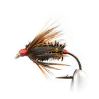 Tenkara Fishing Flies Various Kebari Styles And Hook Sizes - Pack Of 6 (Peacock And Pheasant Nymph Hook #12)
