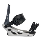 K2 Indy Mens Snowboard Bindings, M: 5-9, Grey/White