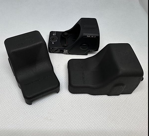 Dream Plastics Scope Cover Compatitble With Trijicon Rmr Hd, Black, Made In Usa (2-Pack)