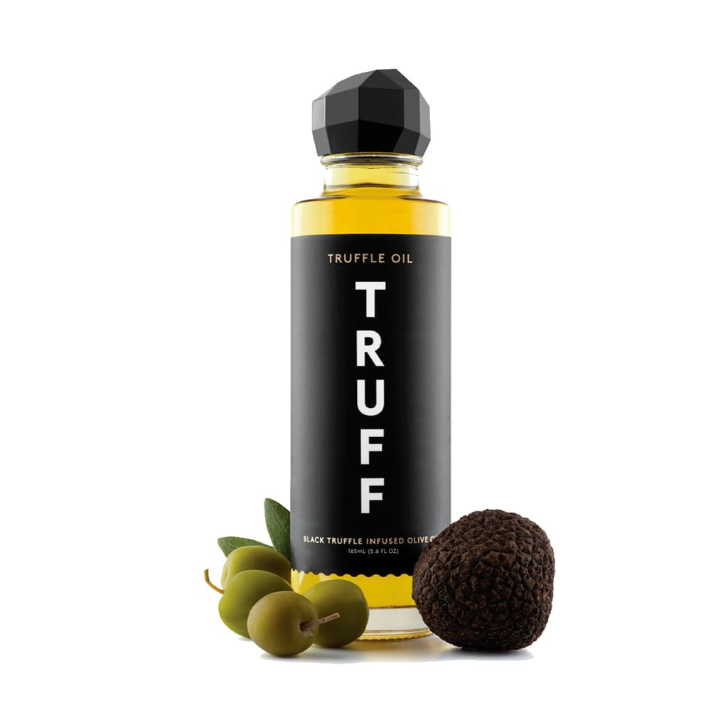 Truff Black Truffle Oil - Black Truffle Infused Olive Oil - Gourmet Dressing, Seasoning, Marinade, Or Drizzle, Non-Gmo, Gluten-F
