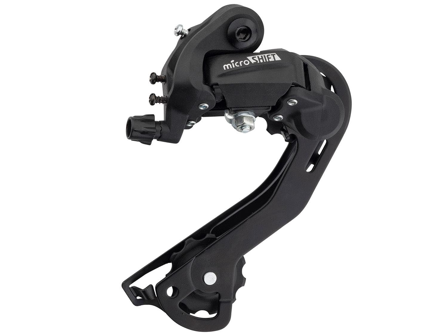 Microshift  M21 Rear Derailleur  6 And 7 Speed  Long Cage  Black