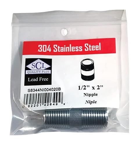 Nipple Ss 1/2'' X 2'' (Pack Of 1)