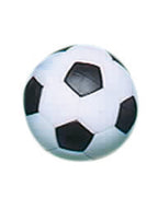 Fat Cat Foosball/Soccer Game Table Soccer Balls: 36 Mm Regulation Size Foosballs, Black/White, 4 Pack