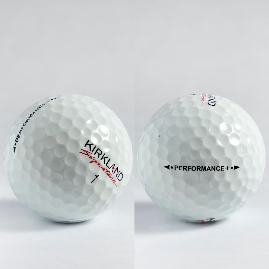 ZUSSET Kirkland Signature Performance Plus - Near Mint (AAAA) Grade - Recycled (Used) Golf Balls - 50 Pack