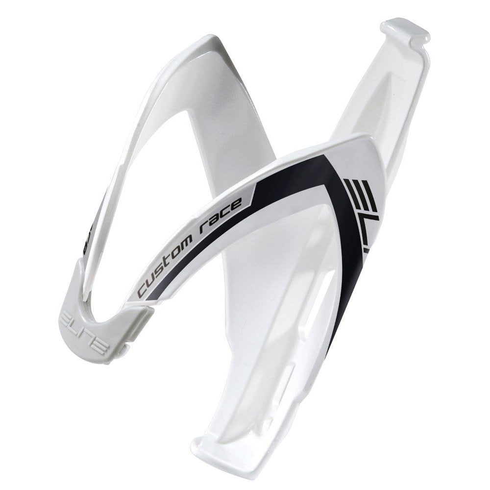 Elite Custom Race Bottle Cage, Whiteblack