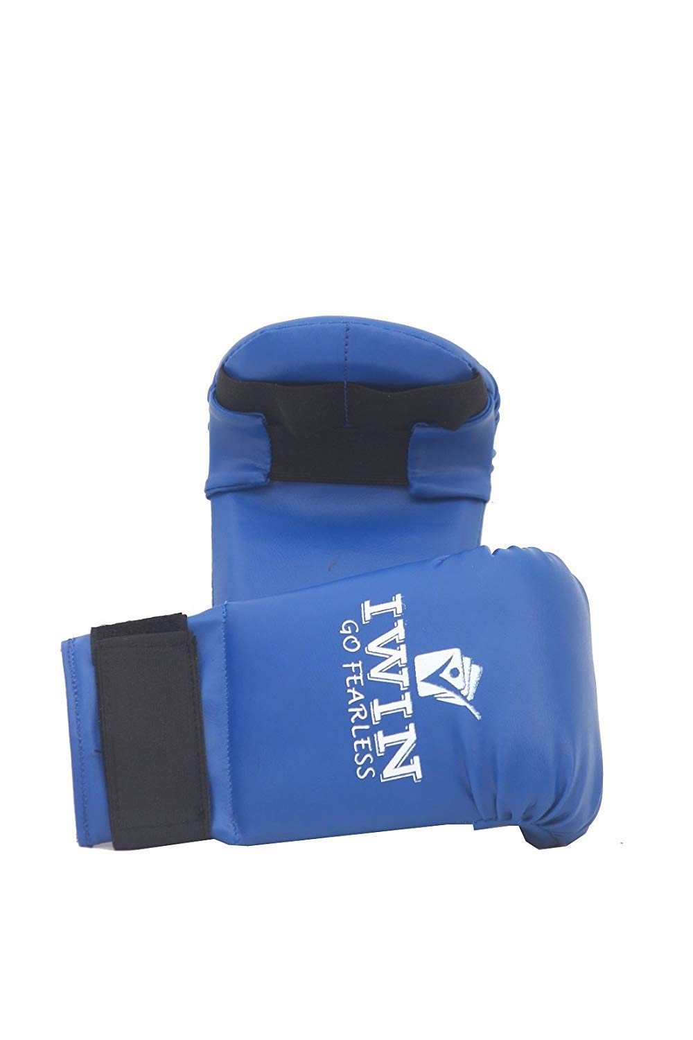 IWIN IW111 PVC Karate Gloves (Blue), L