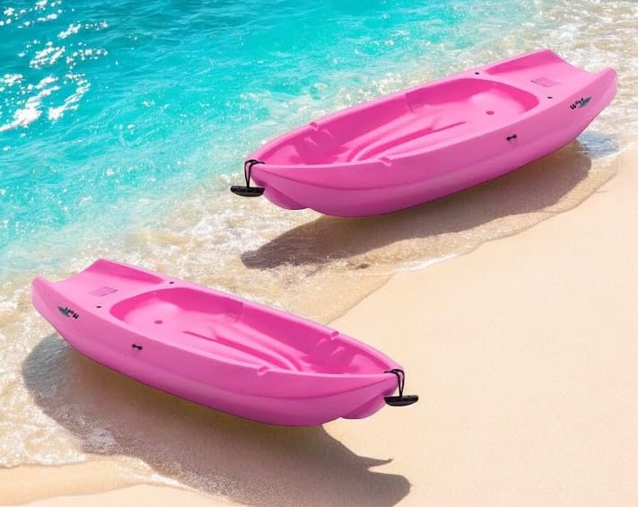 The Wave 6  Youth Kayak with Paddle. Designed for Stability and Safety, It s The Perfect Choice for Youth Ready to Conquer The
