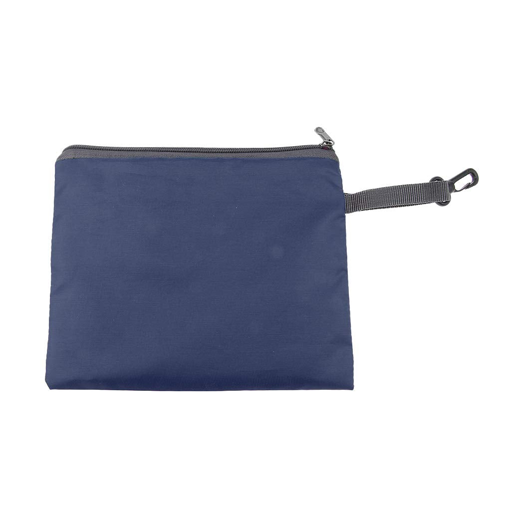 Loom Tree Waterproof Camping Storage Bag Zipper Pouch Travel Organizer Dark Blue