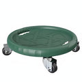 Enakshi Quiet Glide Abdominal Roller Board LongLasting Ab Slide Board Portable Ab Roller Slip Proof for Gym Training, Olive Gre