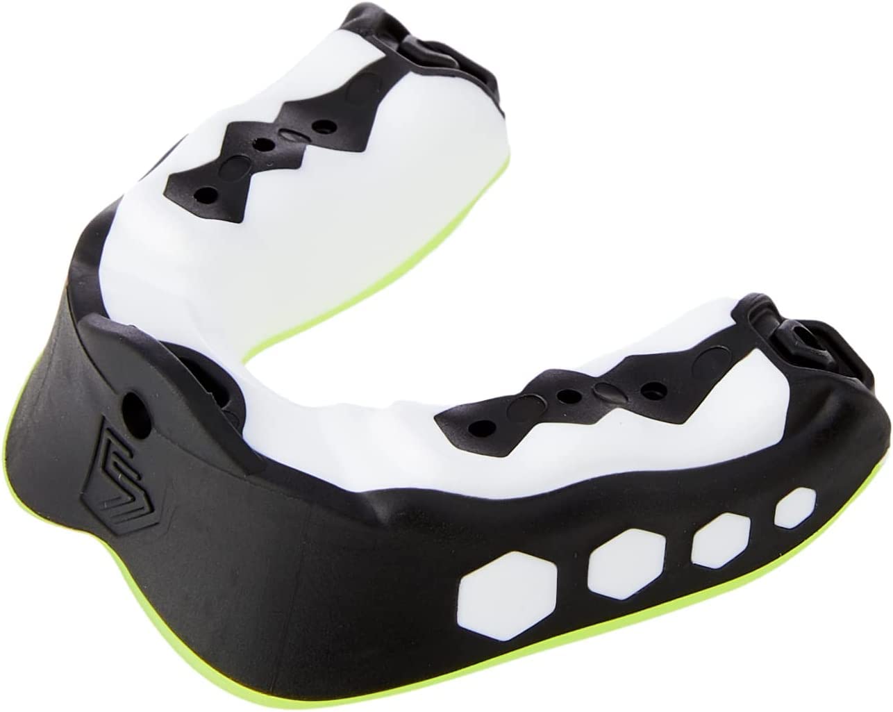 Shock Doctor Unisex Child Flavored Gel Max Flavor Fusion Mouthguard, Lemonlime, Youth Us