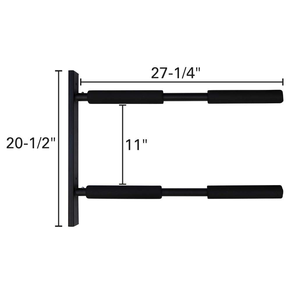 Extreme Max 3006.8468 Horizontal Surfboard/Sup Storage Rack - Twin
