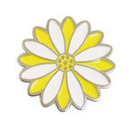 Pinmei Sunflower Golf Ball Marker With Golf Hat Clip(One Hat Clip With Two Markers)