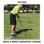 Mvp Sport Golf Alignment Rods (Morodz) Training Aid 2-Pack (Yellow