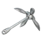 Extreme Max 3006.6663 Boattector Galvanized Folding/Grapnel Anchor - 7 Lbs.