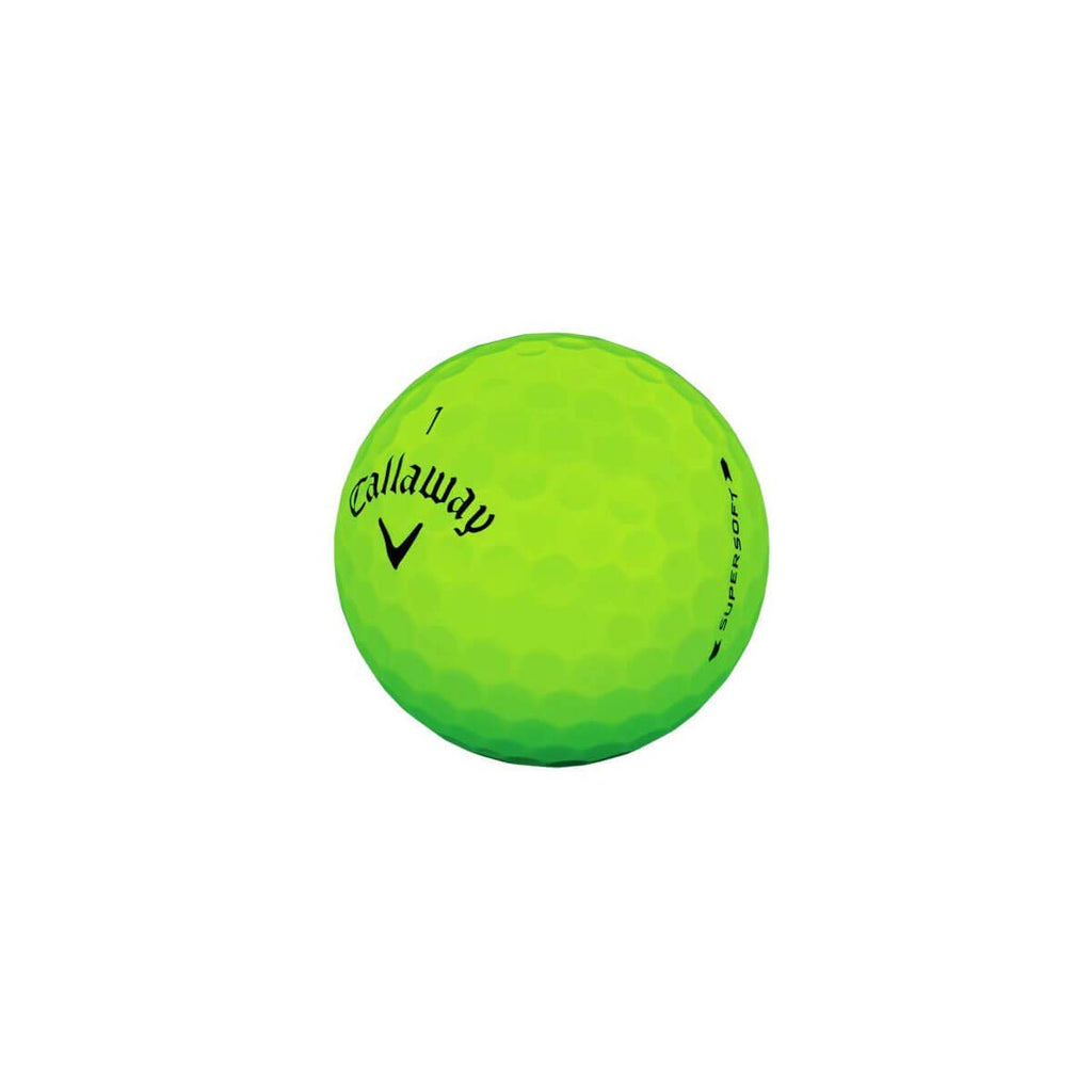 Callaway Golf Supersoft Golf Balls (Matte Green), Prior Generation