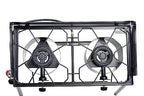 Flame King 200,000 Btu Propane Burner Gas Stove Heavy Duty Turkey Fryer/Camp Cooker, Portable With Stand Great For Outdoor Cooki