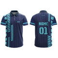 Dika Sports Custom Name T-Shirt Kids Cricket T-Shirt India T20 Jerseyjersey For Boys | 2 Year To 5Xl Blue