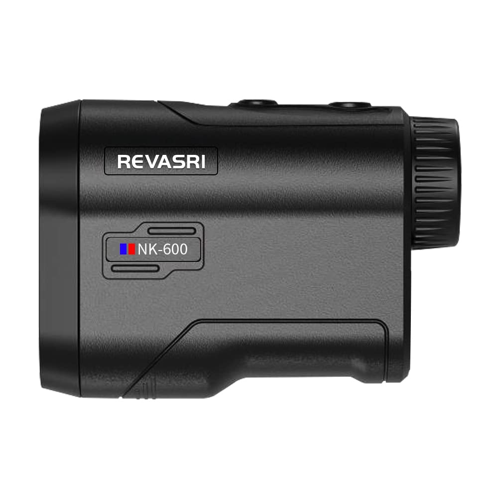 Revasri Golf Rangefinder With Slope, Pin Lock Vibration And Slope Switch, 650 Yards Vertical Horizontal Distance And Scan, Laser