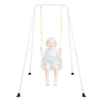 Foldable Swing Stand For Kids, Heavy-Duty Metal Swing Frame For Indoor/Outdoor, Suitable For Most Baby Toddler Swings, Easy To A