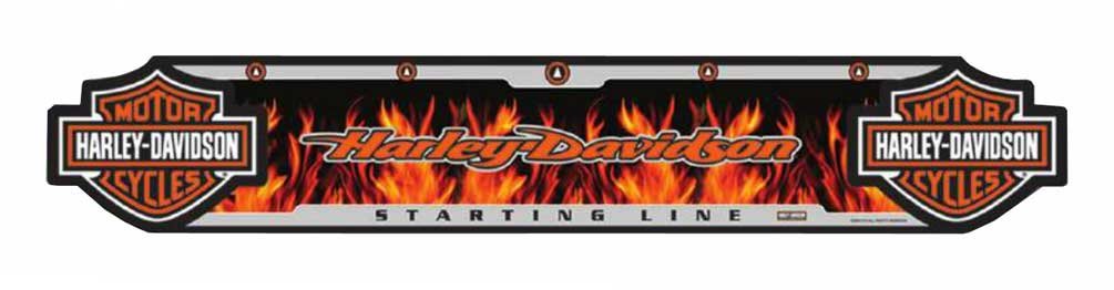 Harley-Davidson? 61995 Bar And Shield Dartboard Cabinet Kit