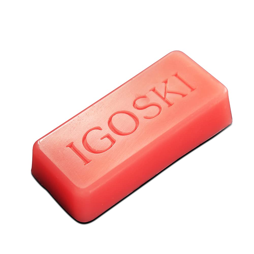 Igoski All Temperature Ski And Snowboard Wax 180G For All Template Ski And Snowboard (Red)