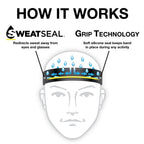 Halo I Superwide Tie-Style Headband (White)