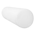Cando 30-2103 White Pe Foam Roller, Round, 4'' Diameter, 12'' Length