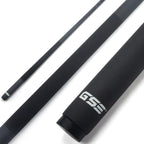 Gse 58'' 2-Piece Fiberglass Graphite Composite Billiard Pool Cue Stick (Matte Black, 21Oz)