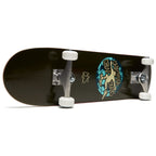 [Ccs] Globe Skateboard Complete Black 7.75'' - Maple Wood - Professional Grade - Fully Assembled With Skate Tool And Stickers -